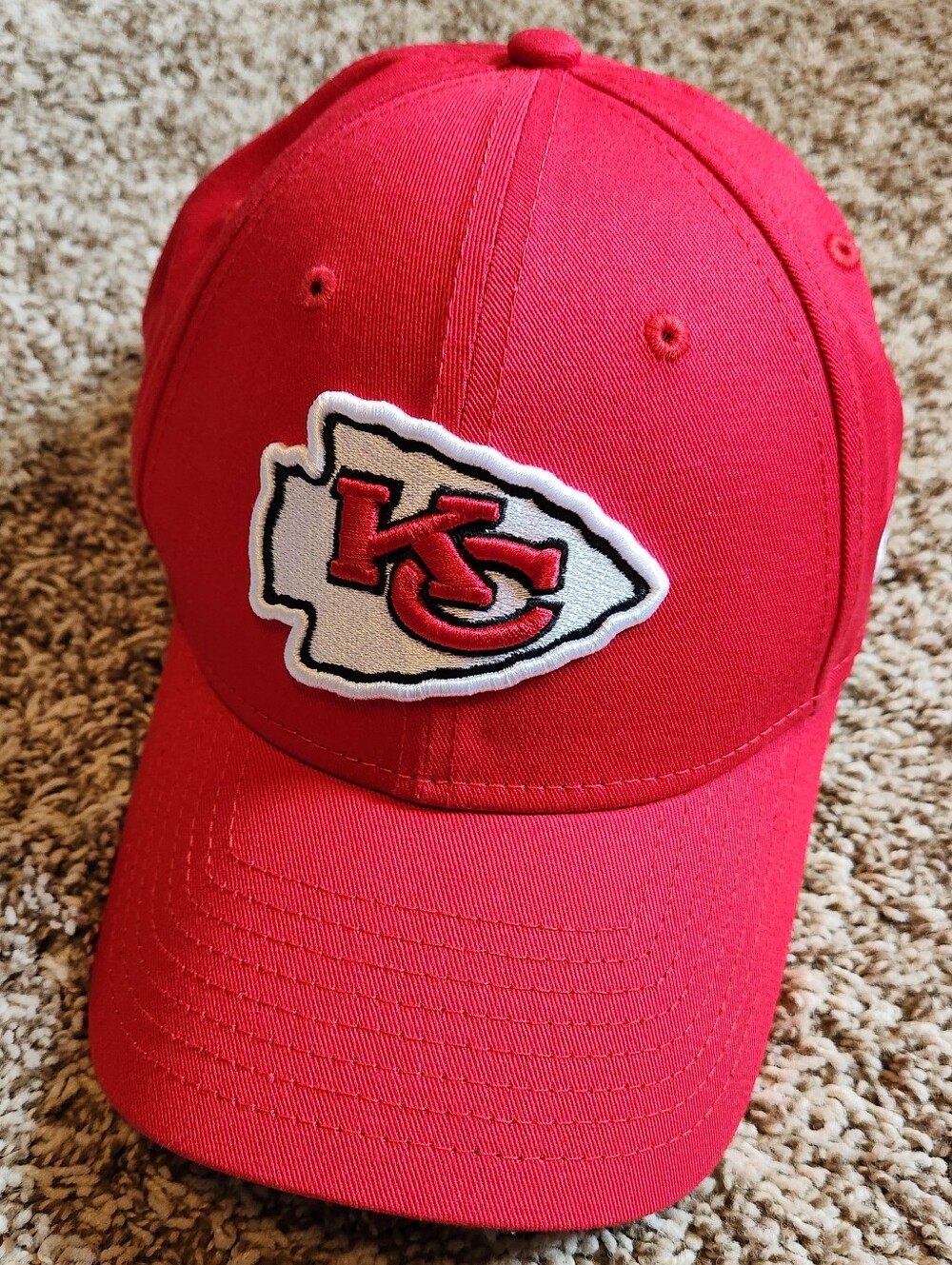 New Era Kansas City Chiefs Red Cap with Team Patch